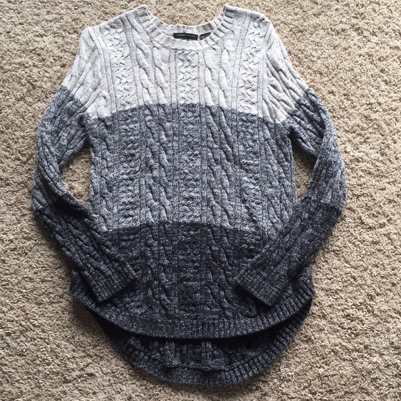 JEANNE PIERRE Tops - Ombré Color Block Sweater